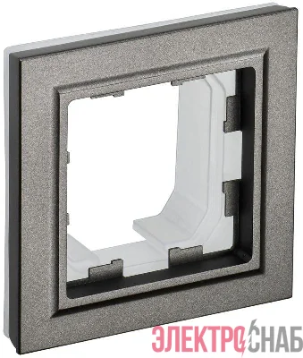 Рамка 1-м IP44 BRITE РУ-1-БрТБ-44 бронза IEK BR-M12-44-K45