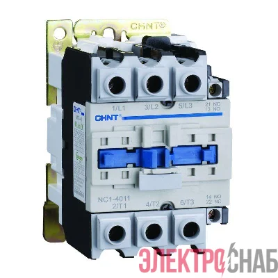 Контактор NC1-4011 40А кат. 400В AC 1НО+1НЗ AC-3 (R) CHINT 222287