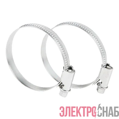 Хомут стальной червячный 40-60 (Россия) Rexant 07-0640