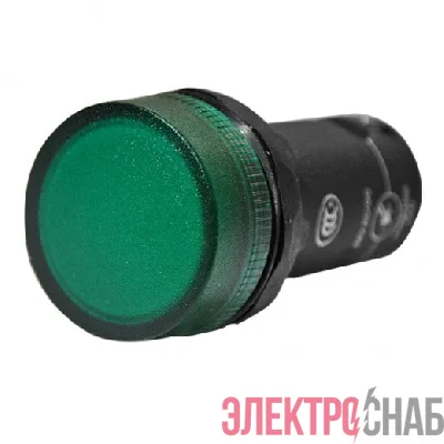 Лампа CL-530G зеленая со встроенным светодиодом 380В AC 1SFA619402R5302