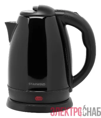 Чайник 1.8л. 1800Вт (нерж. сталь/пластик) черн. SKS2050 STARWIND 1507366