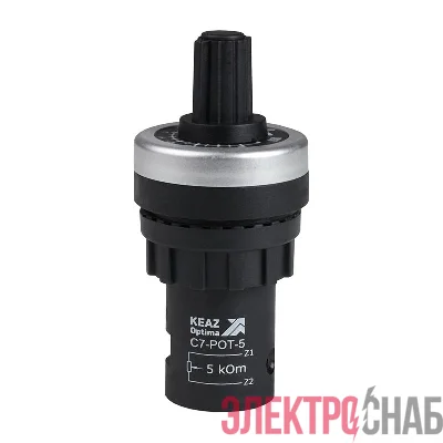 Потенциометр OptiSignal Compact D22 С7-POT-5 5кОм XB4BD912R5K КЭАЗ 362215