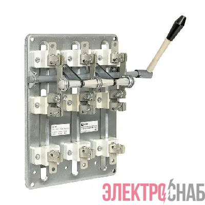 Разъединитель-предохранитель РПБ-1 100А правый привод без ППН Basic EKF rpb-r-100