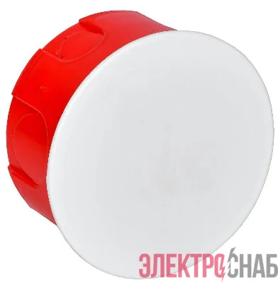 Коробка распаячная СП 80х40 IP20 КМ41007 (с крышкой) IEK UKT11-080-040-000