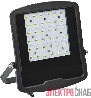 Прожектор светодиодный СДО 08-100 PRO 120град. 5000К IP65 черн. IEK LPDO8-01-100-120-50-K02