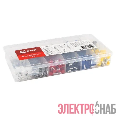 Набор НШВИ №5 (0.5-6кв.мм; 2х0.5-2.5кв.мм) PROxima EKF nabor-nshvi-5