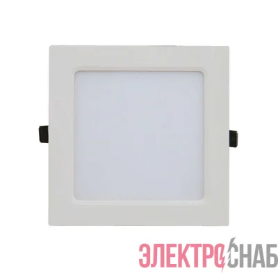 Светильник светодиодный SLP-eco 12Вт 230В 4000К 840лм 171х171х23мм IP40 панель квадрат бел. IN HOME 4690612012957