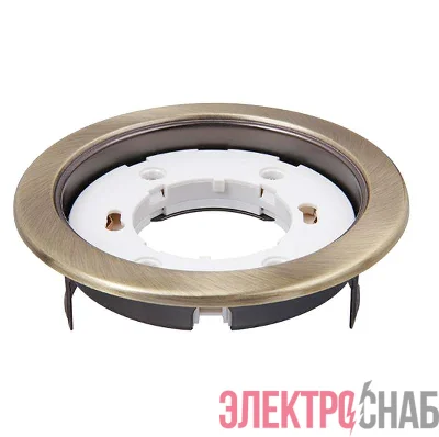 Светильник Montana 53 0 19 slim штампов. неповорот. GX53 тонкий бронз. ИТАЛМАК IT8824