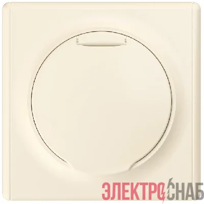 Розетка 1-м СП Florence 16А IP20 с заземл. с крышкой винт. клеммы механизм беж. 1E10501301 OneKeyElectro 2172791