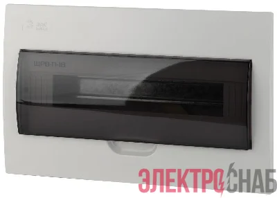 Бокс ЩРВ-П-18 мод. встраив. пластик IP41 SIMPLE NO-box_simple-plastic_18_flush ЭРА Б0041515