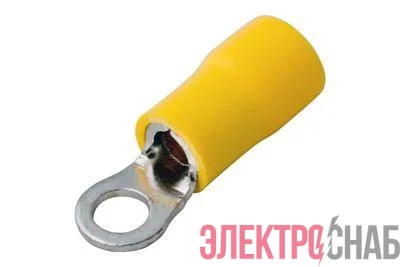 Наконечник кольцевой изолированный (НКИ d5.3мм) 4-6кв.мм (VR5.5-5) REXANT 08-0052