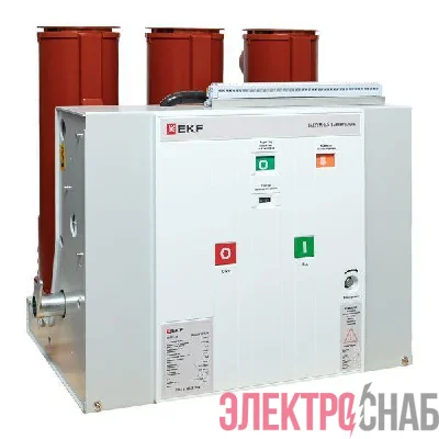 Выключатель вакуумный BB/EKF-10-1250-25-210 стац. исполнения с правой и левой блокировкой с 2 ток. катушками откл. 5А опер. ток 220В AC/DC EKF ppt22t2plb21s1225