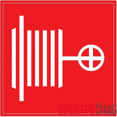 Знак "ПК" 150х150 IEK YPC10-POGKR-5-010