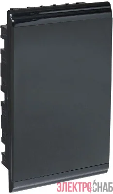 Корпус модульный встраиваемый ЩРВ-П-36 PRIME IP41 пластик. черн. IEK MKP13-V-01-36-41-K02