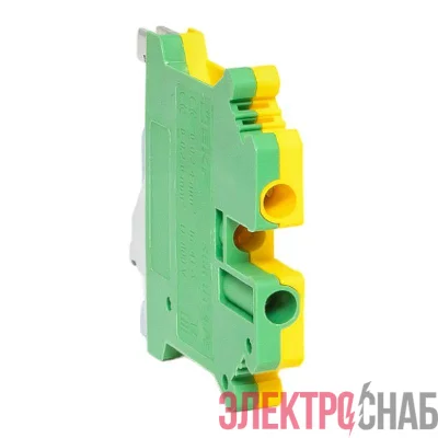 Колодка клеммная винтовая 4 UT земля EKF scr-ut-4-pe