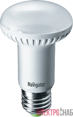Лампа светодиодная 94 138 NLL-R63-8-230-4K-E27 8Вт 4000К нейтр. бел. E27 640лм 176-264В Navigator 94138