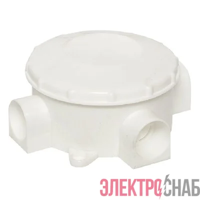 Коробка распаячная КМР-040-040 трехрожковая 70х35 бел. PROxima EKF plc-kmr-040-040