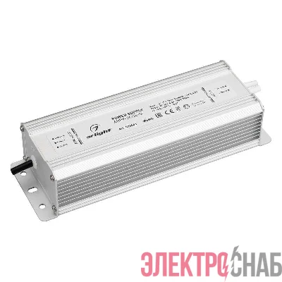 Блок питания ARPV-24150-D (24В 6.3А 150Вт) (IP67 металл 3 года) Arlight 026665