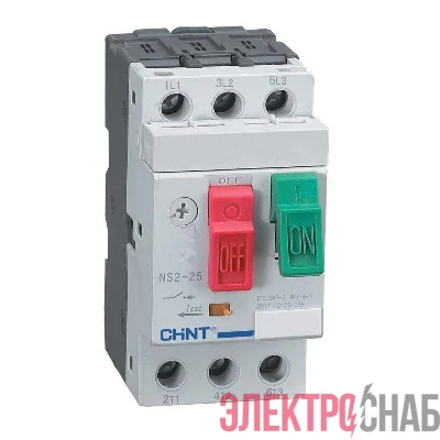 Выключатель автоматический для защиты двигателя 16-25А NS2-80B (R) CHINT 495086