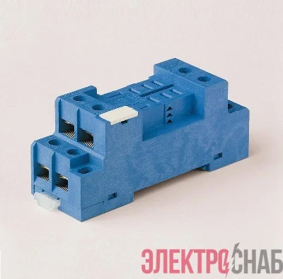 Розетка для реле 56.32 винт. клеммы с метал. клипсой FINDER 9672SMA