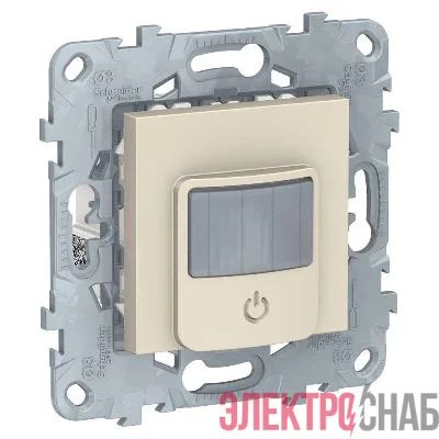Датчик движения UNICA NEW с выкл. 10А беж. SchE NU552544