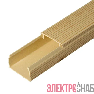 Кабель-канал 25х16 L2000 с двойн. замком сосна Промрукав PR.025437
