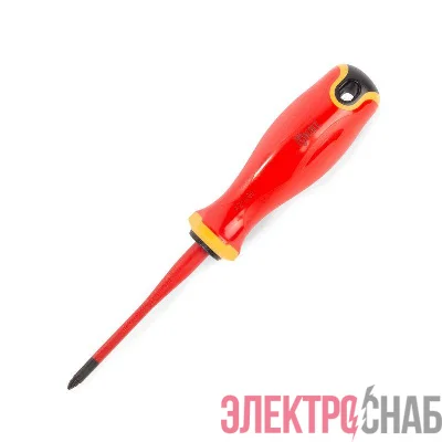 Отвертка диэлектрическая PZ1х80 СЛИМ КВТ 103009