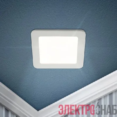 Светильник светодиодный LED 2-24-4K 24Вт 220В 4000К квадратный Эра Б0019462