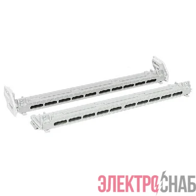 Держатель двойной для установки шин N/PE (без шин) EKF nv-bh-2