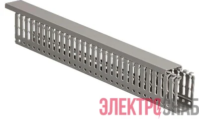 Кабель-канал перфорированный 25х40 L2000 ИМПАКТ серия М (4х5) IEK CKM50-025-040-1-K03