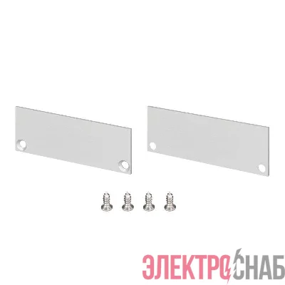 Заглушка LINIA60-FANTOM глухая алюм. комплект Arlight 046411