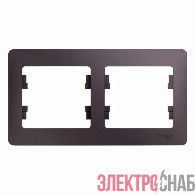 Рамка 2-м Glossa горизонт. сиренев. туман SE GSL001402