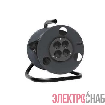 Удлинитель на катушке 4х20м с заземл. 10А IP20 2.2кВт Союз 481S-3402