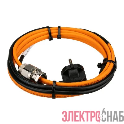 Кабель греющий саморег. 10 ККНС 2ЛПп-ЭЛ 65/85 в трубу 2м/20Вт PROconnect 51-0601-4