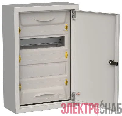 Корпус ЩРн-24 (1х24) TITAN 5 460х310х140 IP31 метал. сер. IEK TI5-50-N-024-31-7035