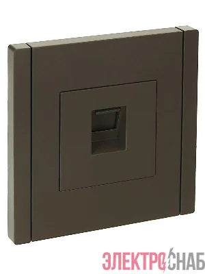 Розетка компьютерная RJ45 кат.6 FORTE&PIANO FP331 сер. IEK FP-K10-2-K03