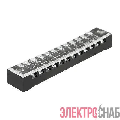 Блок зажимов клеммный БЗН ТВ-1512 1.5кв.мм 15А 12 пар Rexant 11-2156