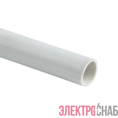 Труба гладкая ПВХ жесткая d25мм бел. (дл.2м) PROxima EKF trg-25w-2m