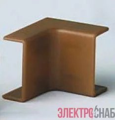 Угол внутренний для кабель-канала 40х17 AIM корич. DKC 00395B