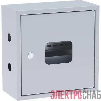 Щит ЯУР для УЭРМ с одной DIN-рейкой (300х300х150) Basic EKF uerm-din-300