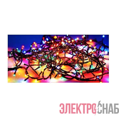 Гирлянда LD050C-GM 50 разноцв. светодиодов. 8 реж. IP44 5м SHLights 4690601021694