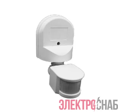 Датчик движения PMS-IR 008 1200Вт 180град. 12м IP44 WH JazzWay 5012899