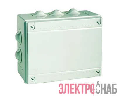 Коробка распределительная ОП 240х190х90мм IP55 2 каб. ввод DKC 54202