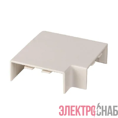 Поворот на 90град. 40х16 бел. Plast PROxima (уп.4шт) EKF abw-40-16x4