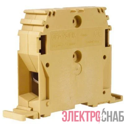 Клемма винт. GPA 95/FIX 95кв.мм беж. DKC ZGF100