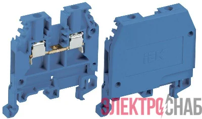 Зажим наборный ЗНИ-2.5кв.мм (JXB24А) син. IEK YZN10-002-K07