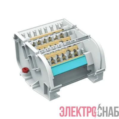 Блок распределительный 4p 5х7мм на DIN-рейку DKC BD16084