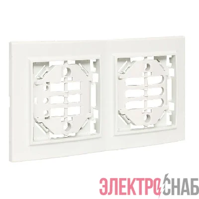 Рамка 2-м Минск вертикальная бел. Basic EKF ERM-G-312-10