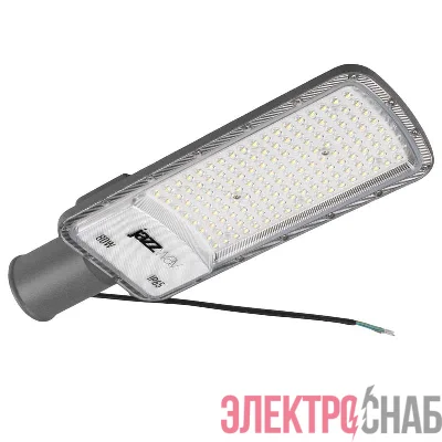 Светильник светодиодный PSL 07 80Вт 5000К IP65 180-260В AC ДКУ уличный JazzWay 5041073