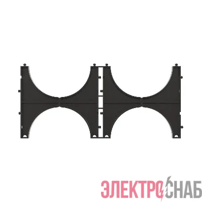Кластер двойной для двустен. труб d110мм DKC 025112